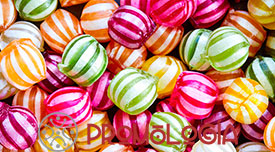 Regalar caramelos promocionales